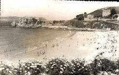 CPM Perros Guirec La plage de Trestrignel