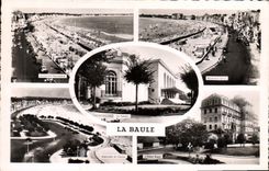MODERN CARD La Baule Boulevard Hennecard Darlu Esplanade of the casino
