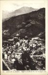 VINTAGE POSTCARD Amelie les Bains View and the peak of Canigou