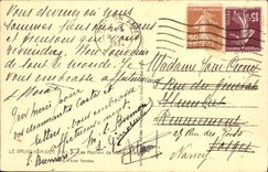 CPA Le Brusc Sur Mer Les Rochers De Monsalvat