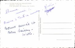 MODERN CARD Notre Dame De Bellecombe View the Cake of Flumet