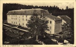 VINTAGE POSTCARD ND Of the Hermitage the Monastery