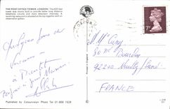 MODERN CARD The Post Office Tower London