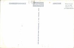 VINTAGE POSTCARD Napoule Seen On the Castle And the Alpine range