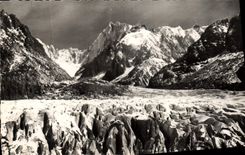 CPM Chamonix Mont Blanc Les Seracs les Jorasses et l'aiguille du Tacul