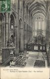 VINTAGE POSTCARD Basilica Of Maximin Saint Seen Interior