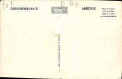 POSTAL Chamonix Mont Blanc de la VENDIMIA la cadena de Mont Blanc