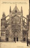 CPA Vendome Porte d'Entree de L'Eglise de la Trinite