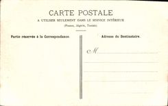 VINTAGE POSTCARD Creusot Rules of Mr. Eugene Schneider