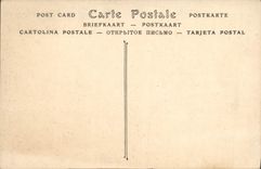 VINTAGE POSTCARD Interior Paris of Sainte the Vault the Master Furnace bridge Staircase