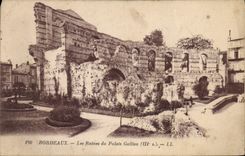 CPA Bordeaux Les Ruines du Palais Gallien
