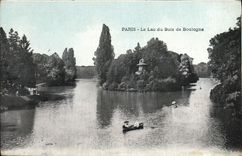 CPA Paris Le Lac du Bois de Boulogne