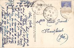 VINTAGE POSTCARD Toulon Calangue in the Brown Cape