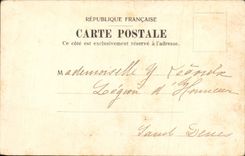 VINTAGE POSTCARD Paris the Cascade of the Bois de Boulogne