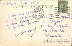 VINTAGE POSTCARD Nice the Fountain Of the Tritons