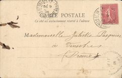 CPA Paris Gare Saint Lazare Cour de Rome