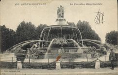 CPA Aix En Provence Le Fontaine Monumentale
