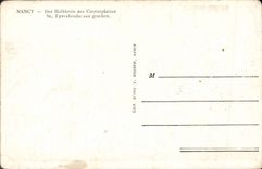 CPA Nancy l'hemicycle de la place Carriere vue de l'eglise St Epvre