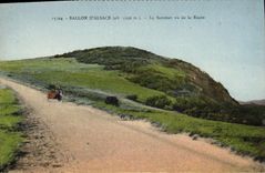 CPA Ballon D'Alsace Le sommet vu de la route