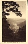 VINTAGE POSTCARD Valley of the Lakes Retournemer and Longemer