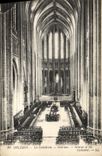CPA Orleans La Cathedrale Interieur