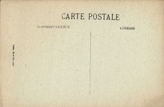 POSTAL Orleans de la VENDIMIA el interior de la catedral