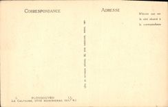 La POSTAL Plougouven Cavaire de la VENDIMIA dimensiona la más situado más al sur