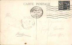 POSTAL Marsella de la VENDIMIA el hotel luxe del hotel del De de la cornisa