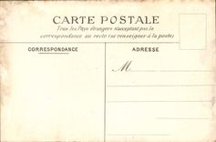 VINTAGE POSTCARD Paris Senate the Western house on the garden