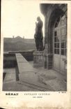 VINTAGE POSTCARD Senate Central House a statue