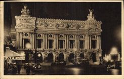 CPA Paris En Flanant L'opera Cafe de la Paix