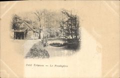 POSTAL pequeño Trianon de la VENDIMIA el presbiterio de Versalles