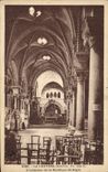 Interior de Louvesc de la POSTAL de la VENDIMIA del St de la basílica gobernado