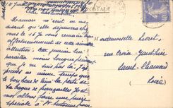 Interior de Louvesc de la POSTAL de la VENDIMIA del St de la basílica gobernado