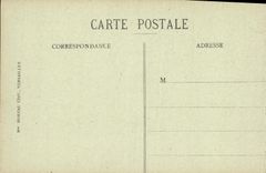 POSTAL Versalles Trianon grande de la VENDIMIA en los jardines