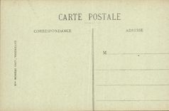 POSTAL Versalles de la VENDIMIA el ataque frontal del paladar en el parque