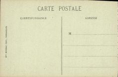 VINTAGE POSTCARD Versailles the Palate of Small Trianon On the Gardens