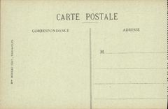 VINTAGE POSTCARD Versailles the Park Gone of Marmouset