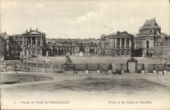 CPA Versailles Facade du Palais 