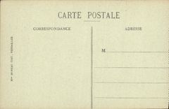 CPA Versailles Facade du Palais 