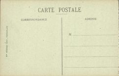 VINTAGE POSTCARD Versailles Palais of Large Trianon Chambre has to sleep of the Queen of England