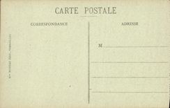 VINTAGE POSTCARD Versailles Palais Of Large Trianon Chambre has to sleep of Napoleon 1st