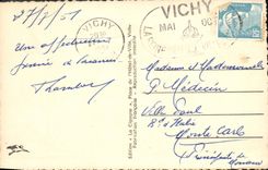 CPA Vichy Chalet de L'Empereur