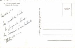 CPM Les Gorges Du Loup Cascade de Courmes