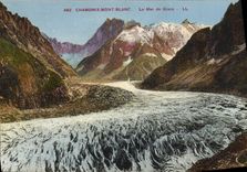 CPA Chamonix Mont Blanc La Mer de Glace
