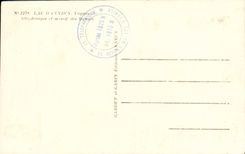 MODERN CARD Annecy Cable car Lake and solid mass of the Wallows