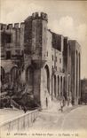 VINTAGE POSTCARD Avignon the Palate of the Popes the frontage