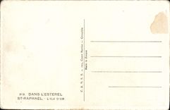 CPA St Raphael L'Ile D'or