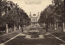 CPA Monte Carlo Le Casino et Jardins