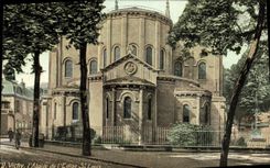 VINTAGE POSTCARD Vichy the Apse of the Church St Louis